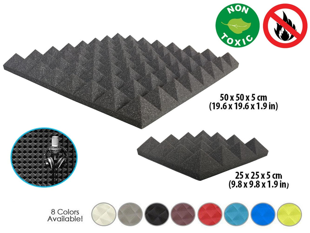 New 1 Pc  Pyramid Tile Acoustic Panel Sound Absorption Studio Soundproof Foam KK1034 Arrowzoom.