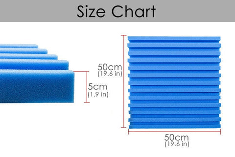 New 24 pcs Pearl White and Baby Blue Bundle Metro Striped Ceiling Insulation Acoustic Panels Sound Absorption Studio Soundproof Foam KK1041