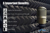 Arrowzoom Egg Crate Adhesive Backed Series Acoustic Foam - Solid Colors - KK1219