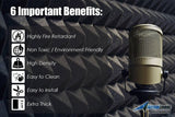 Arrowzoom Hemisphere Grid Adhesive Backed Series Acoustic Foam - Solid Colors - KK1056