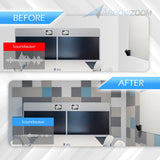 Arrowzoom Self Adhesive Sound Deadening Polyester Fabric Panel - Solid Colors - KK1261