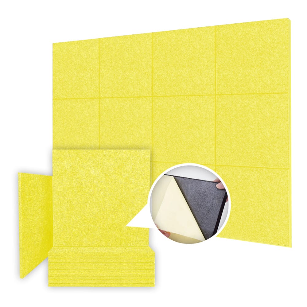 Arrowzoom Self Adhesive Sound Deadening Polyester Fabric Panel - Solid Colors - KK1261