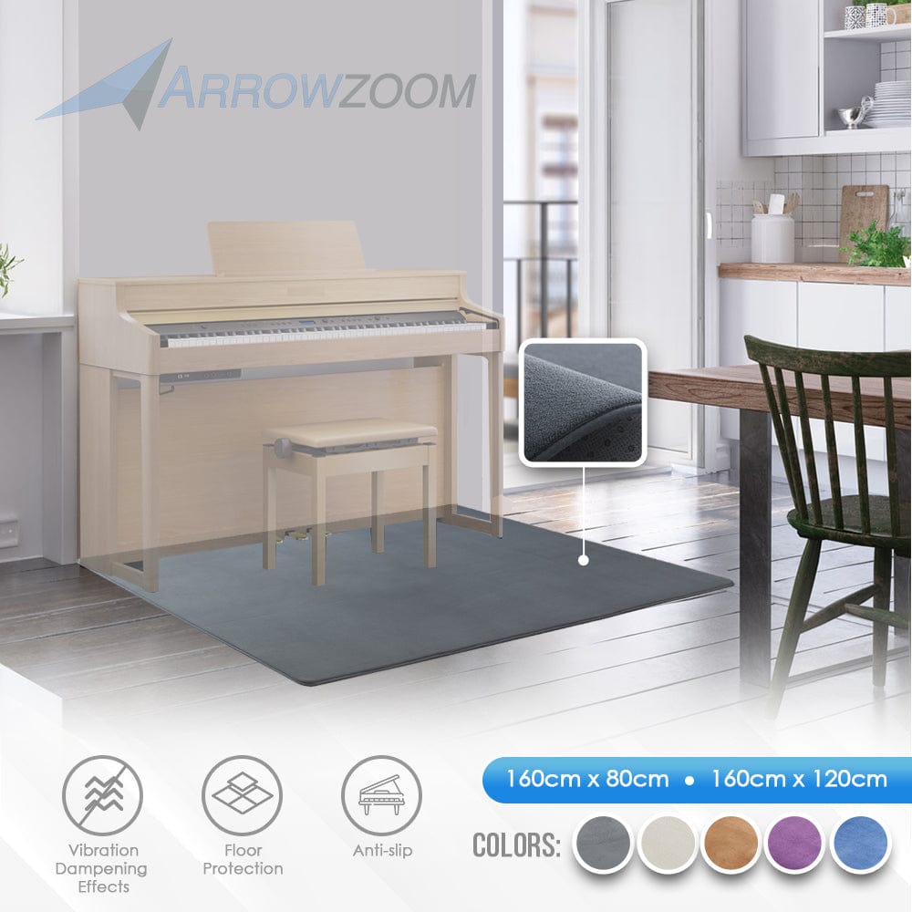 Arrowzoom Non-Slip Soundproof Floor Tiles, Rug Pad - KK1282