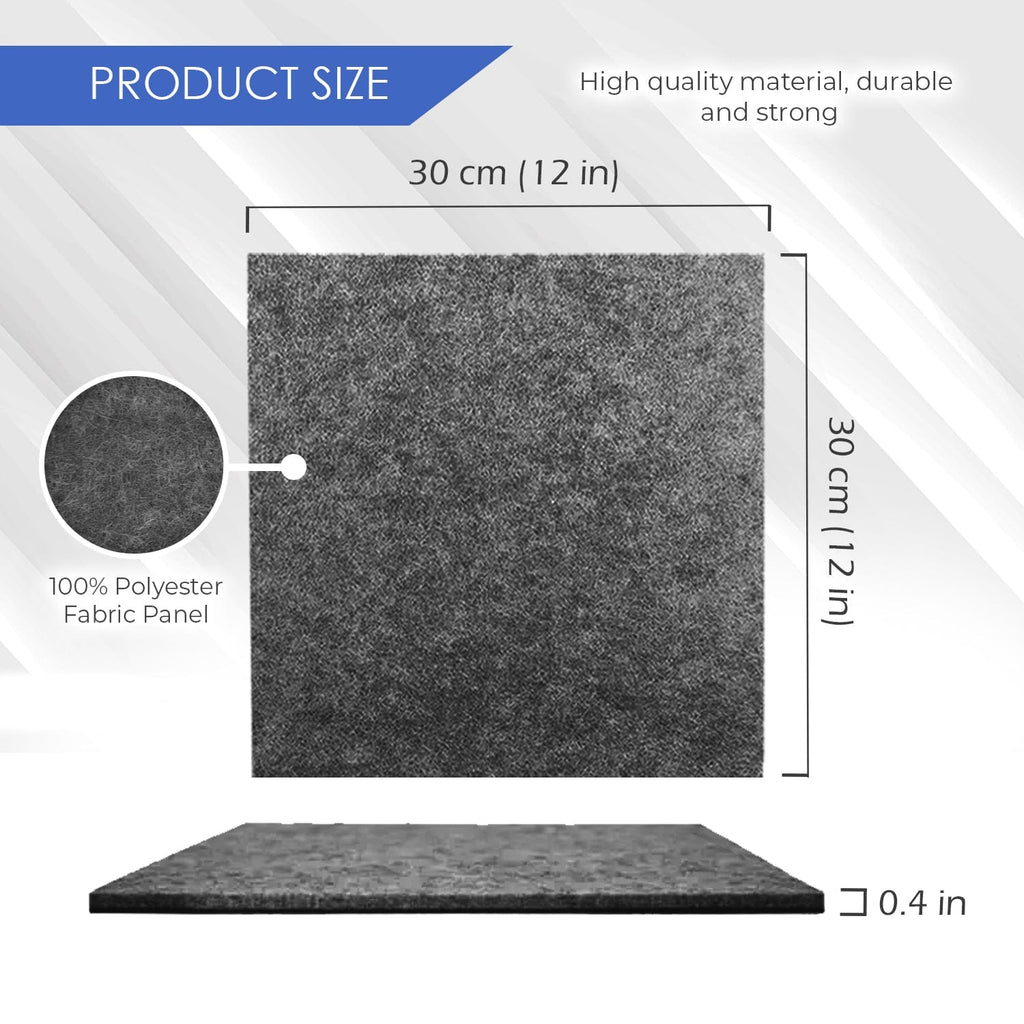  FRIKE Non Slip Soundproof Drum Mat Thickened Rectangle