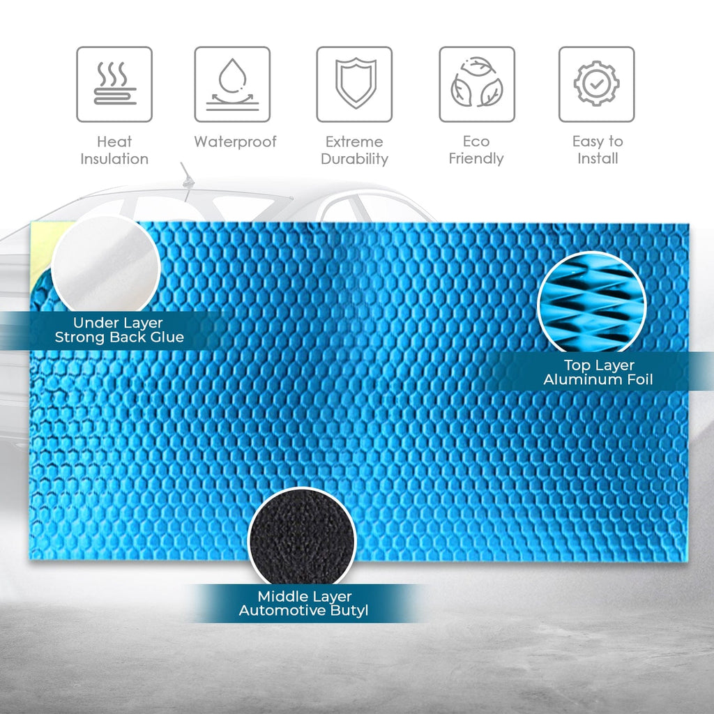 Review - Self-Adhesive Sound Deadener Heat Shield Insulation Mat