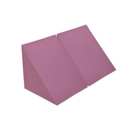 Arrowzoom Triangle Corner Bass Trap Series Solid Colors KK1161 2 Pieces - 30 x 30 x 25 cm /11.8 x 11.8 x 9.8 in / Burgundy