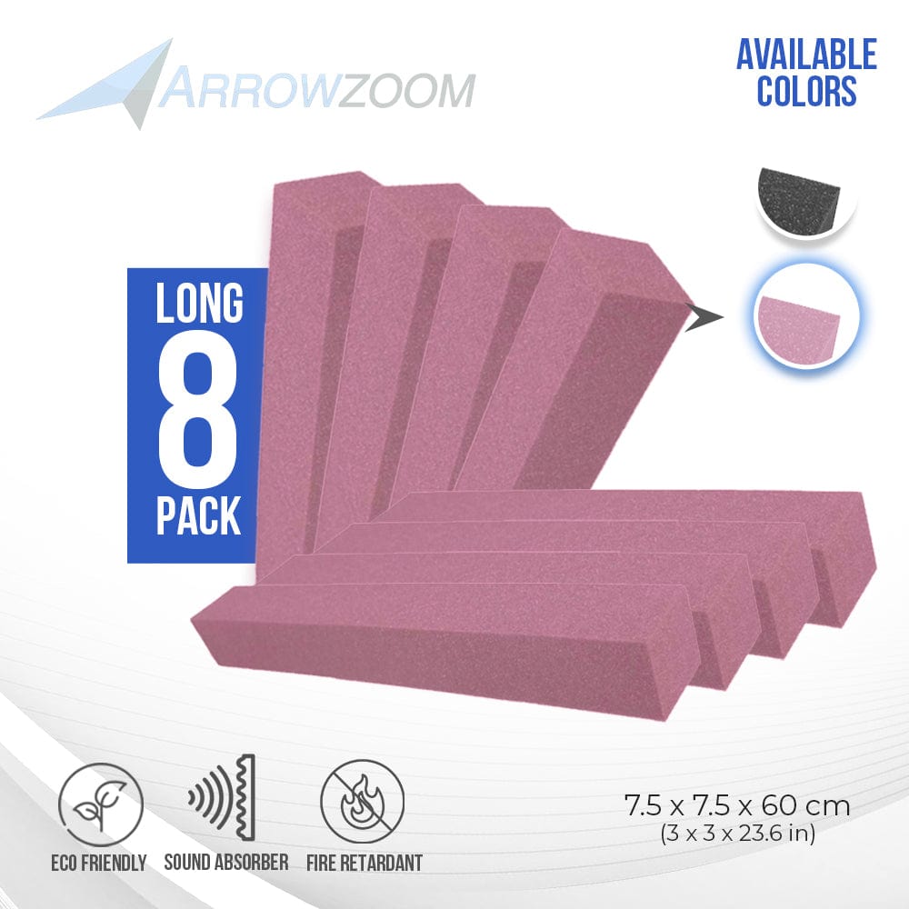 Arrowzoom Bass Trap Edge Fill Block Series Solid Colors KK1160