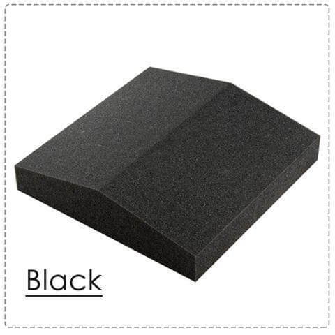 Arrowzoom Acoustic Sound Insulation Bar Panel - Solid Colors - KK1042 - Color: Black