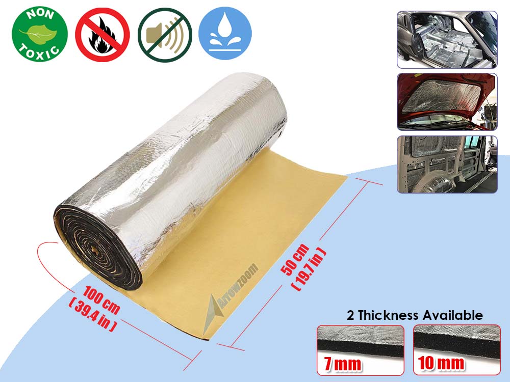 Car Sound Deadener Sheet Aluminium Foil Butyl Sound Damping Sheet