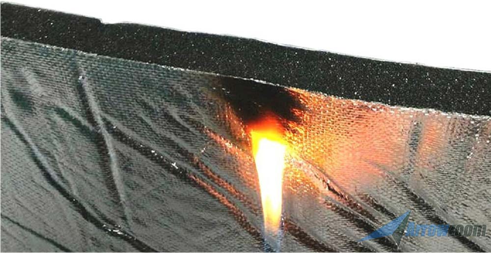 Arrowzoom Fireproof Aluminum Insulation Foil Mat - 1 Meter - KK1151 (Water  Pipe/ Furnace/ AirCon/ Ceiling )
