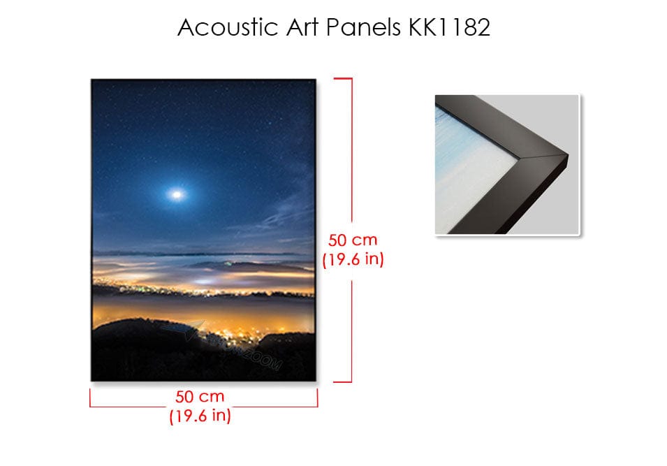 Arrowzoom Comfortable Living Room Kit - All in One Acoustic Panels - KK1183