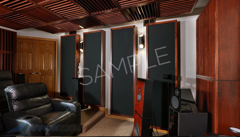 Arrowzoom Home Theater Kit - All in One Acoustic Panels Kit - KK1183