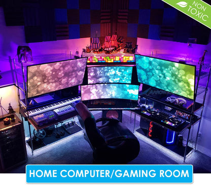 Arrowzoom Ultimate Computer Gaming Room Kit - All in One Soundproof Panels - KK1183