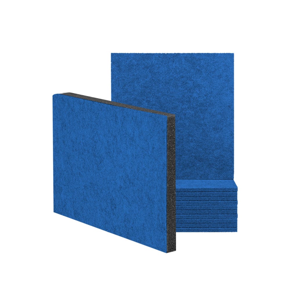 Arrowzoom™ Soundproofing Self Adhesive Panels Wall Kit PRO - KK1259 Blue / 12