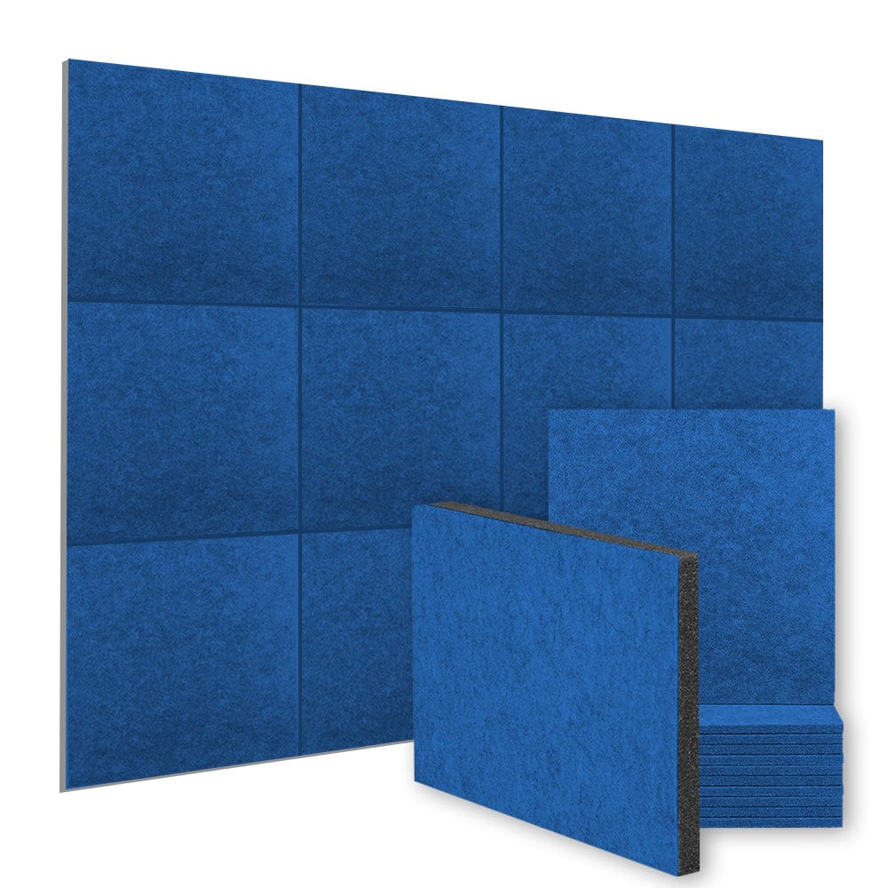 Arrowzoom™ Soundproofing Self Adhesive Panels Wall Kit PRO - KK1259 Blue / 24