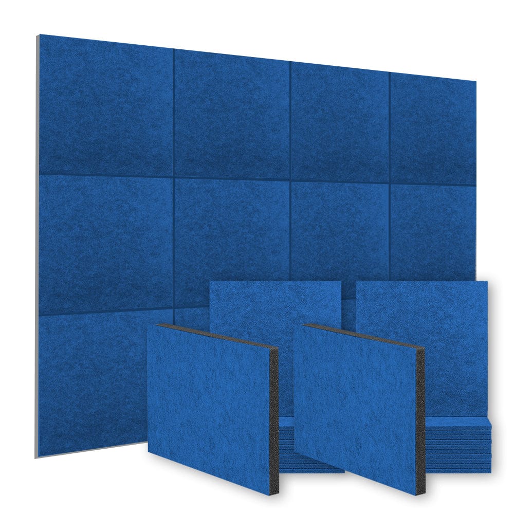 Arrowzoom™ Soundproofing Self Adhesive Panels Wall Kit PRO - KK1259 Blue / 48
