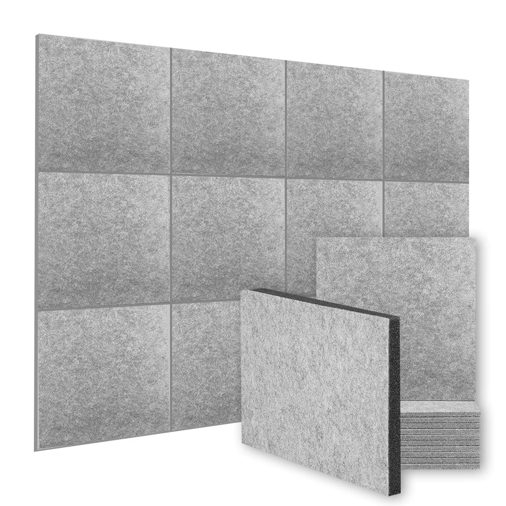 Arrowzoom™ Soundproofing Self Adhesive Panels Wall Kit PRO - KK1259 Gray / 24