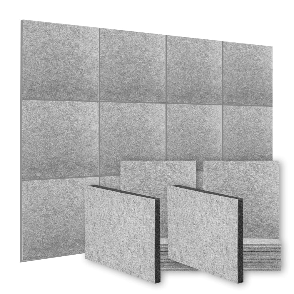 Arrowzoom™ Soundproofing Self Adhesive Panels Wall Kit PRO - KK1259 Gray / 48