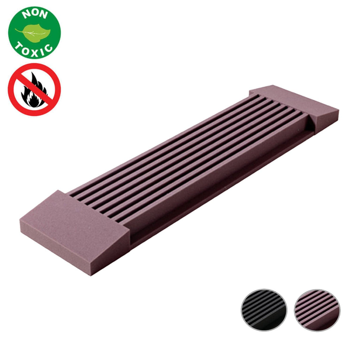 Arrowzoom Wall Set Soundproof Panels - 2 Colors - KK1038 Brown