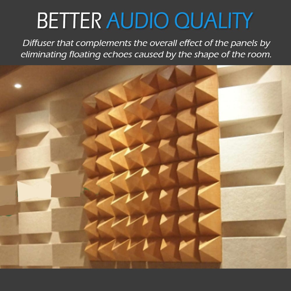 Wooden acoustic panels: Sound absorbers & diffusers - PlyProject